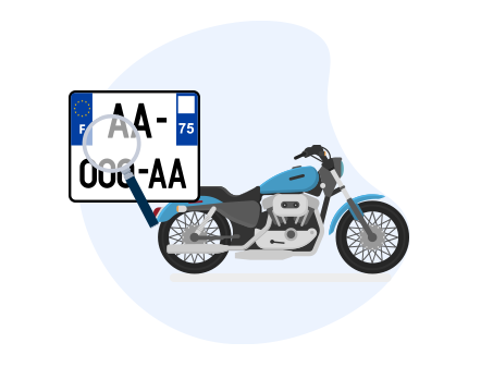 Vérification Plaques d'Immatriculation Motos Françaises