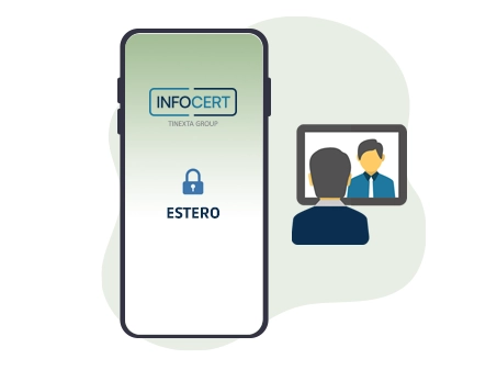 Firma Remota Estero InfoCert con Video Riconoscimento